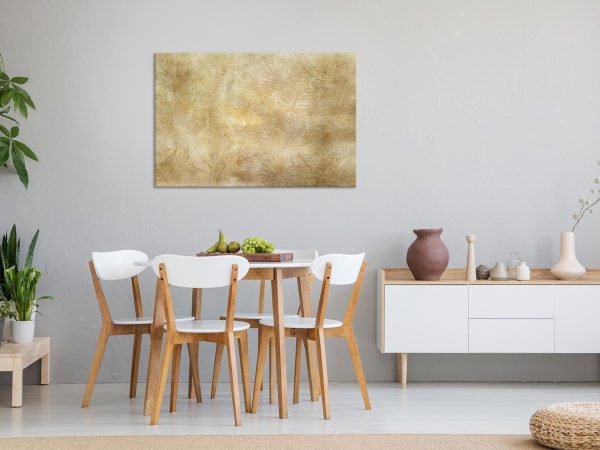 Canvas Print - Vintage Leaves (1 Part) Wide
