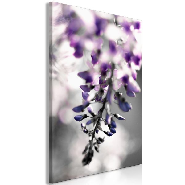Canvas Print - Violet Ringtones (1 Part) Vertical