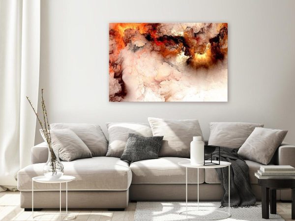 Canvas Print - Volcanic Abstraction (1 Part) Wide