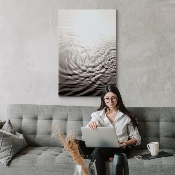 Canvas Print - Water Surface (1 Part) Vertical