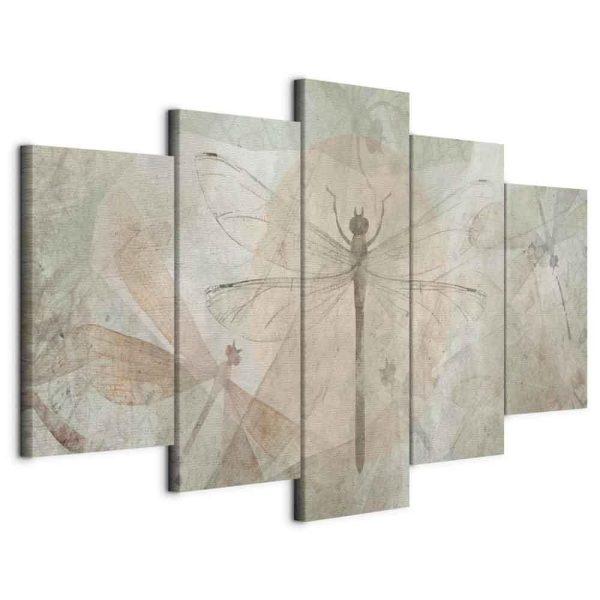 Canvas Print - Weighty (5 Parts) Wide