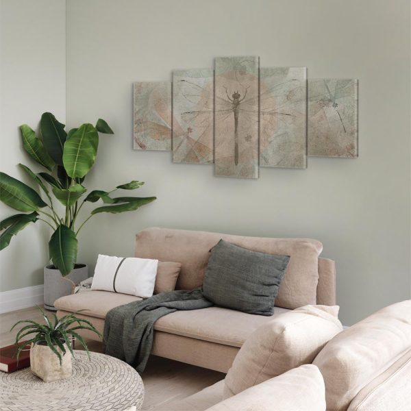 Canvas Print - Weighty (5 Parts) Wide