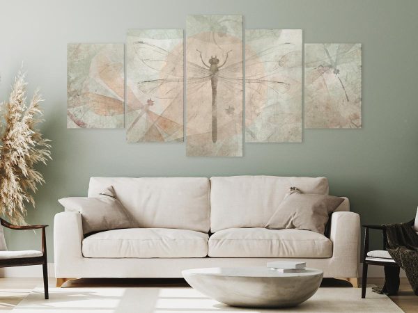 Canvas Print - Weighty (5 Parts) Wide