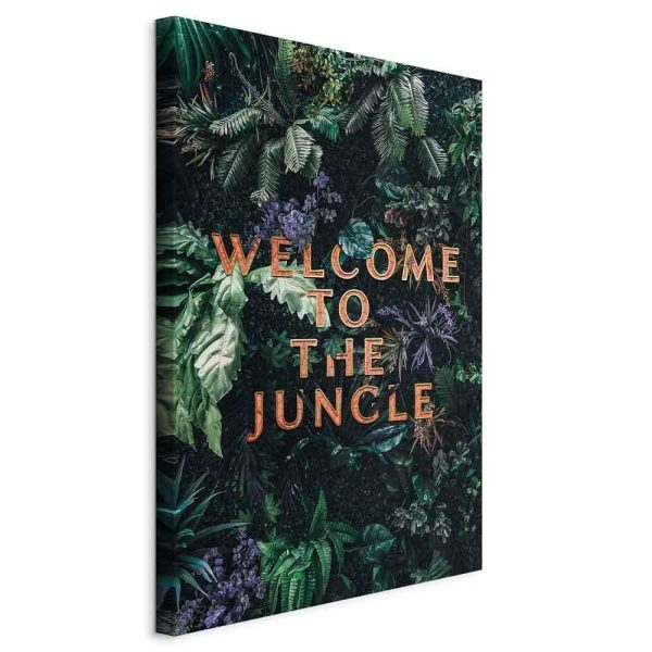 Canvas Print - Welcome to the Junge (1 Part) Vertical