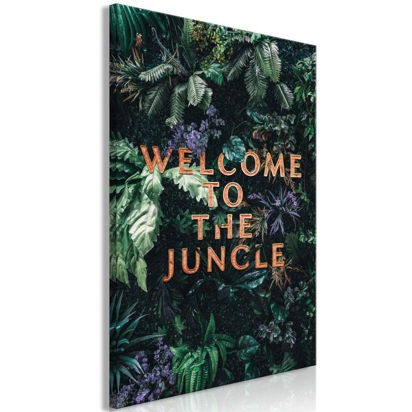 Canvas Print - Welcome to the Junge (1 Part) Vertical