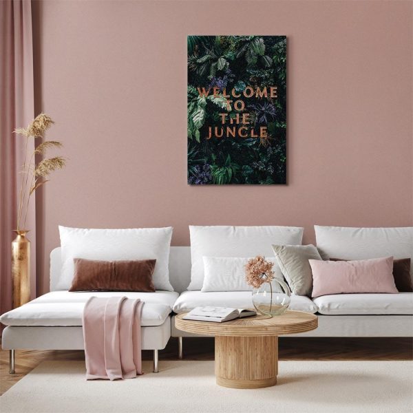 Canvas Print - Welcome to the Junge (1 Part) Vertical
