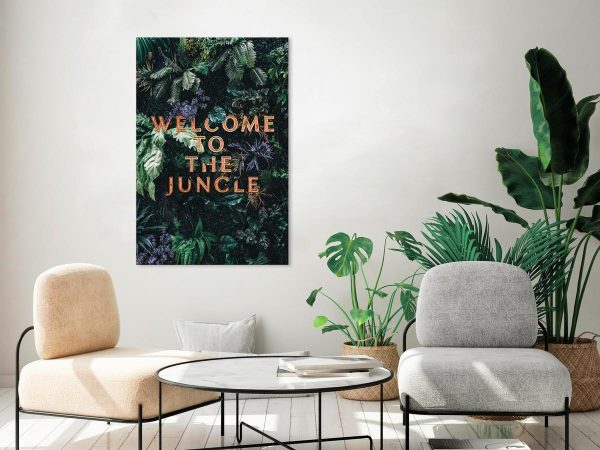 Canvas Print - Welcome to the Junge (1 Part) Vertical