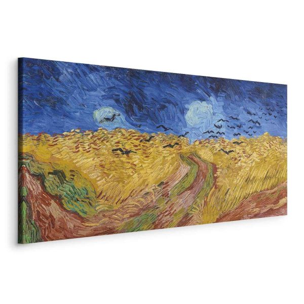 Canvas Print - Wheatfield With Crows