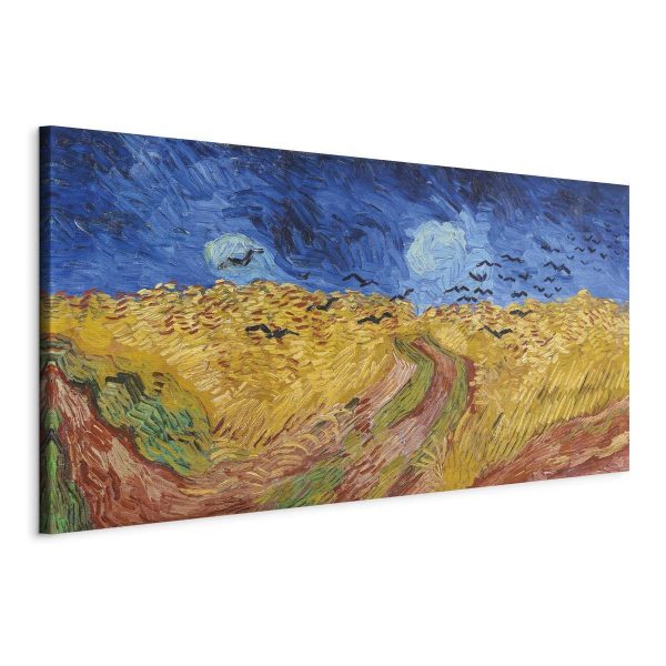Canvas Print - Wheatfield With Crows
