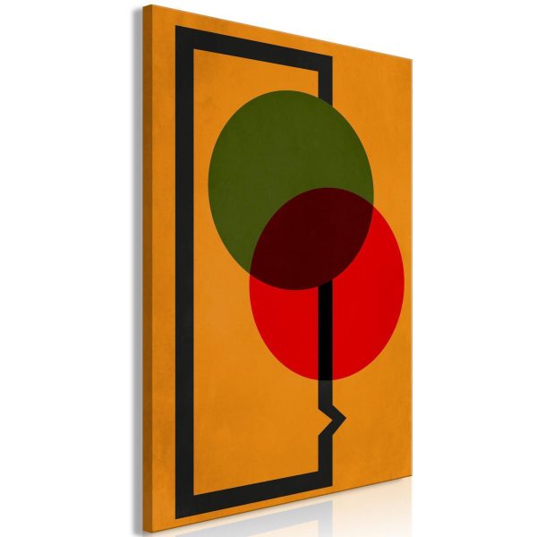 Canvas Print - Wheel Composition (1 Part) Vertical