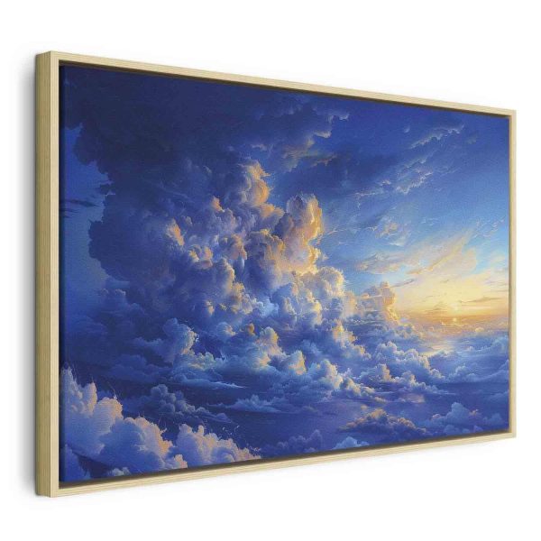 Canvas Print - When the Sky Becomes a Canvas: Artistic Creation of Nature in the Clouds - Image 3