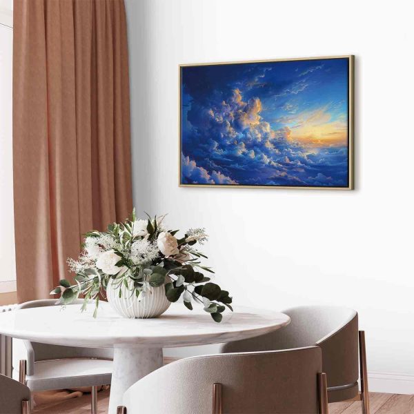 Canvas Print - When the Sky Becomes a Canvas: Artistic Creation of Nature in the Clouds - Image 5