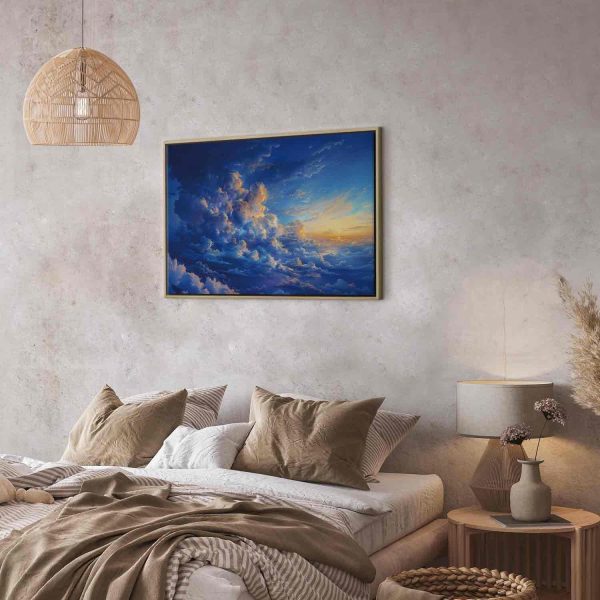 Canvas Print - When the Sky Becomes a Canvas: Artistic Creation of Nature in the Clouds - Image 9