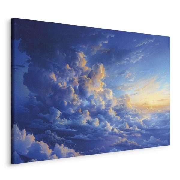 Canvas Print - When the Sky Becomes a Canvas: Artistic Creation of Nature in the Clouds - Image 2