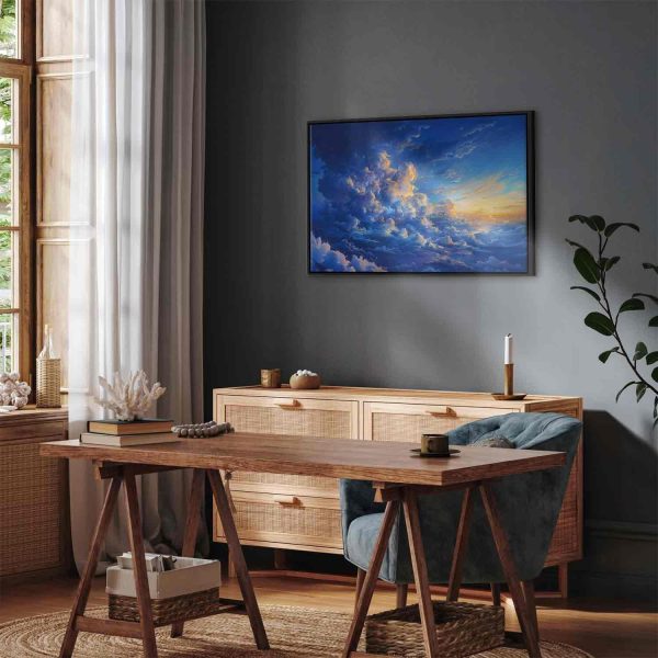 Canvas Print - When the Sky Becomes a Canvas: Artistic Creation of Nature in the Clouds - Image 11