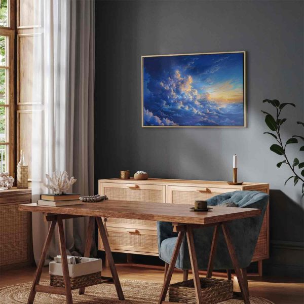 Canvas Print - When the Sky Becomes a Canvas: Artistic Creation of Nature in the Clouds - Image 12