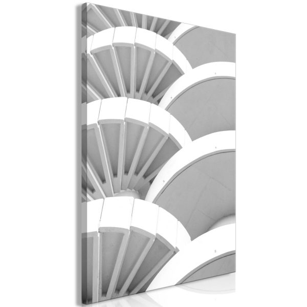 Canvas Print - White Detail (1 Part) Vertical