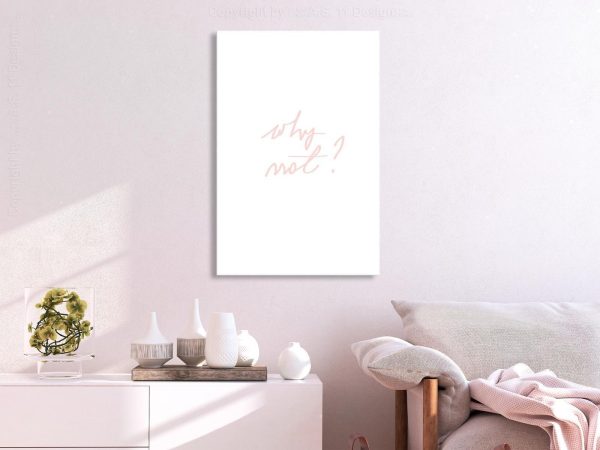 Canvas Print - Why Not? (1 Part) Vertical - Image 2