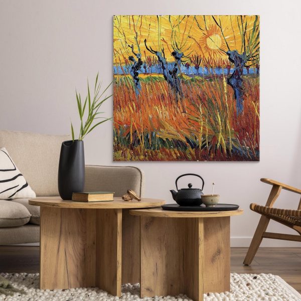 Canvas Print - Willows at Sunset - Image 4