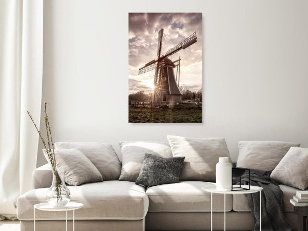 Canvas Print - Wind of Memories (1 Part) Vertical - Image 2