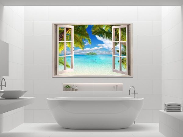 Canvas Print - Window: Sea View - Image 6