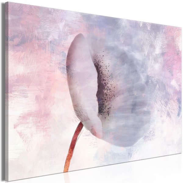 Canvas Print - Windy Flower (1 Part) Wide