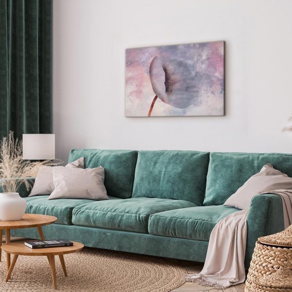 Canvas Print - Windy Flower (1 Part) Wide