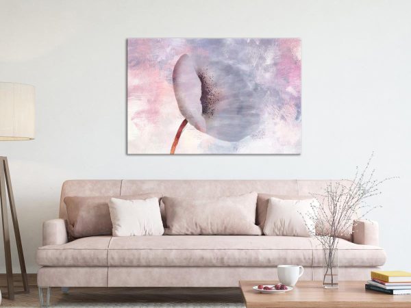 Canvas Print - Windy Flower (1 Part) Wide