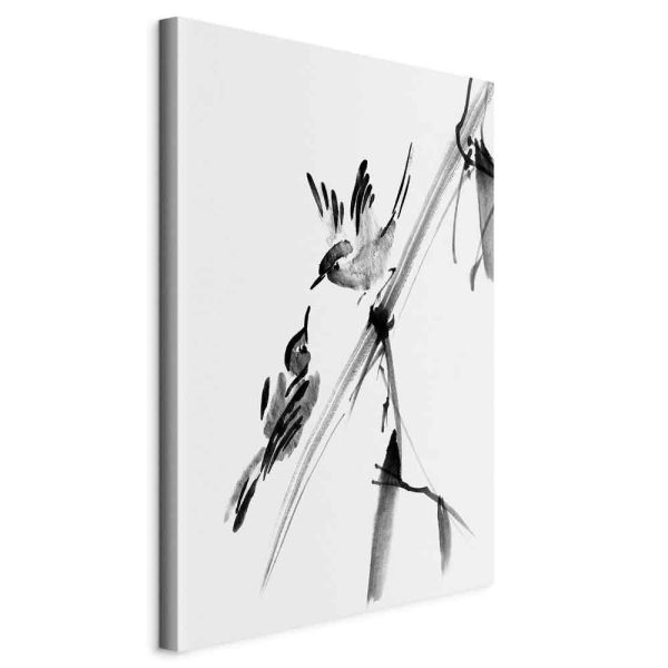 Canvas Print - Winged Love (1 Part) Vertical