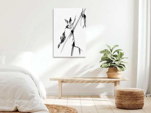 Canvas Print - Winged Love (1 Part) Vertical