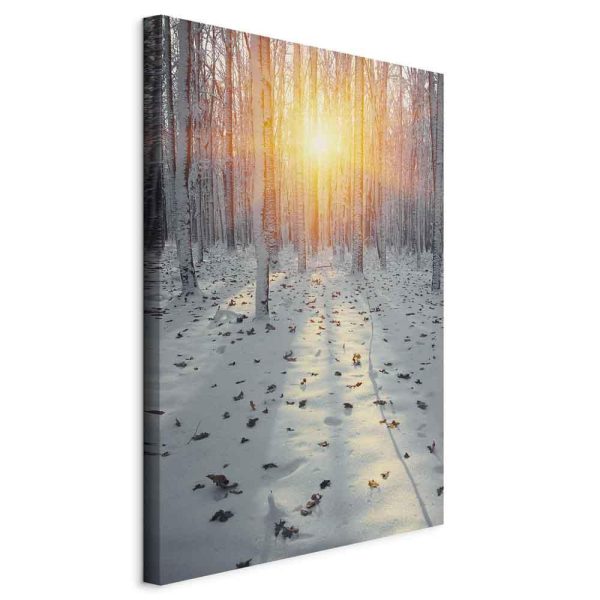 Canvas Print - Winter Afternoon (1 Part) Vertical