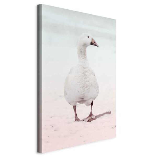 Canvas Print - Winter Duck (1 Part) Vertical