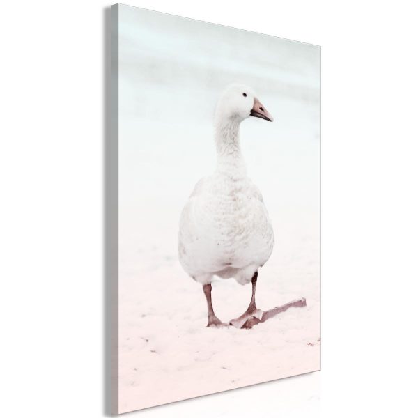 Canvas Print - Winter Duck (1 Part) Vertical