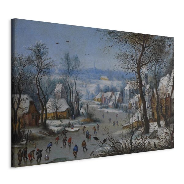 Canvas Print - Winter Landscape with a Bird Trap - Image 2