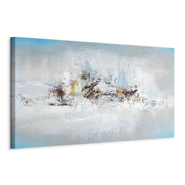 Canvas Print - Winter Outside the Window (1 Part) Narrow
