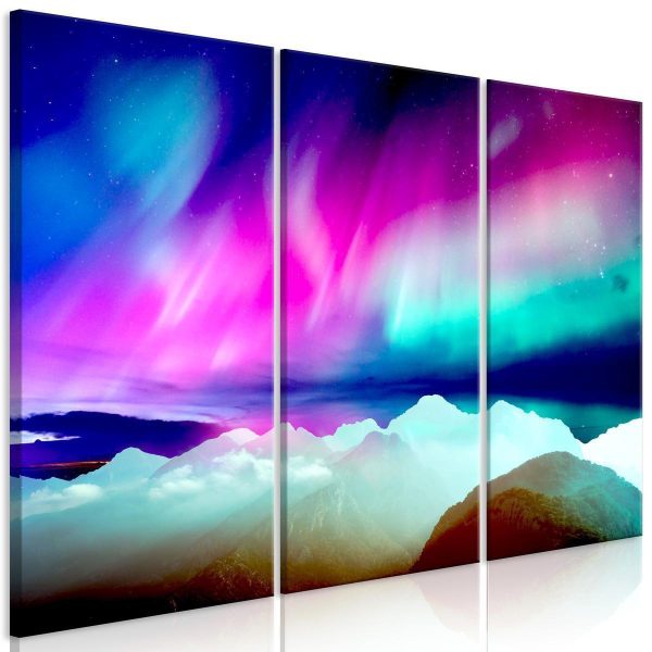 Canvas Print - Wonderful Aurora (3 Parts)