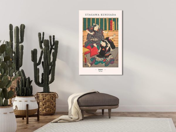 Canvas Print - Woodcut (1 Part) Vertical - Image 2