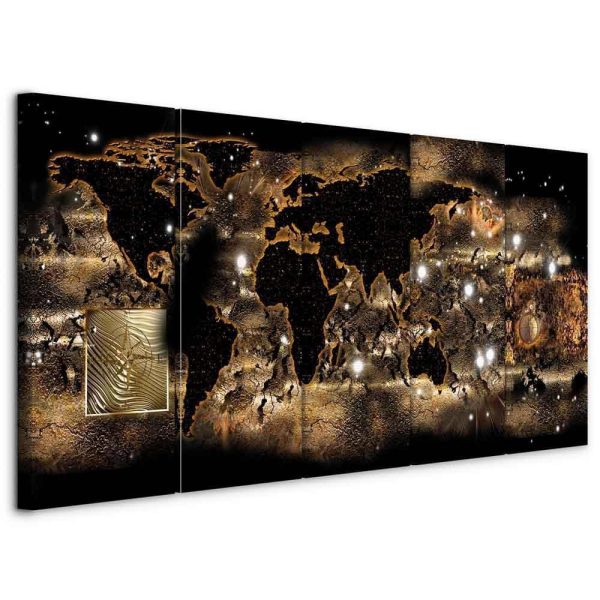 Canvas Print - World at Night