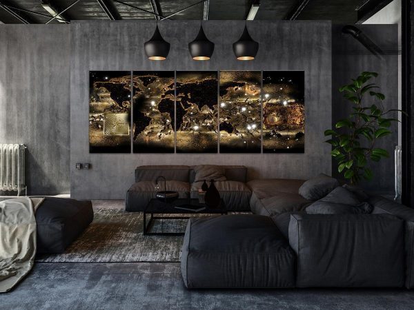 Canvas Print - World at Night