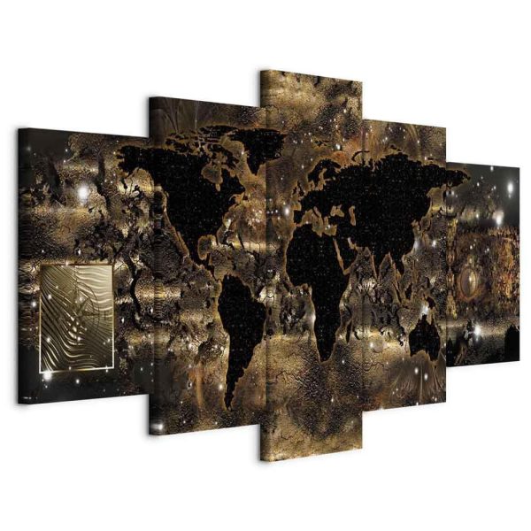 Canvas Print - World of bronze
