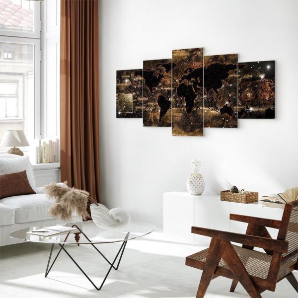 Canvas Print - World of bronze