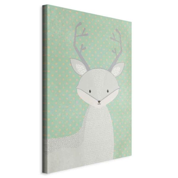 Canvas Print - Young Deer (1 Part) Vertical