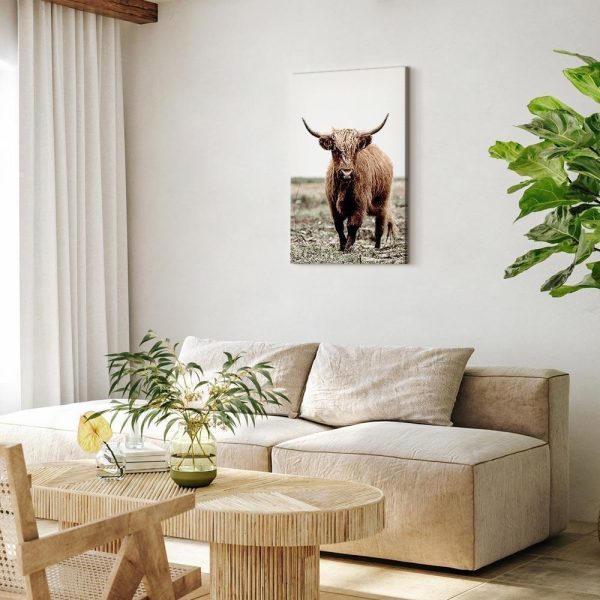 Canvas Print - Young Stag (1 Part) Vertical