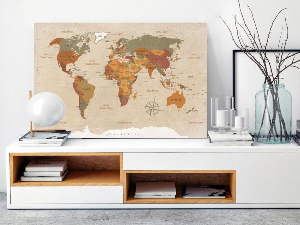 Decorative Pinboard - Beige Chic - Image 2