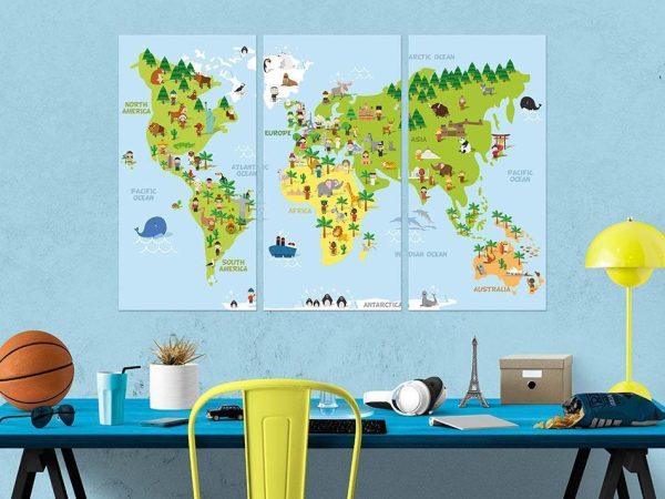 Decorative Pinboard - Children's World