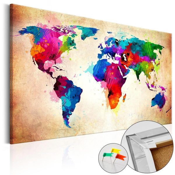 Decorative Pinboard - Colourful Ranger