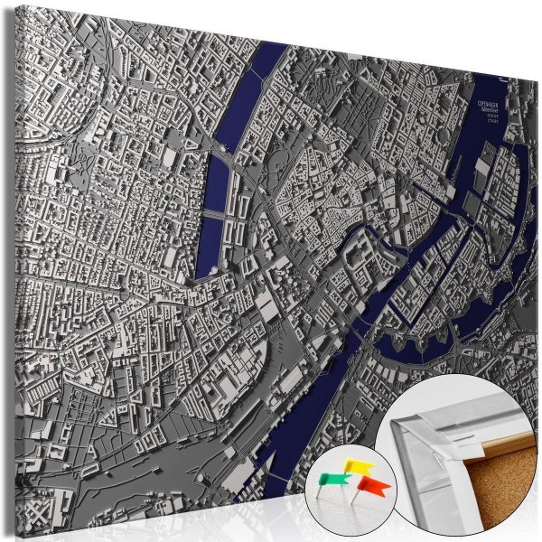 Decorative Pinboard - Copenhagen Center