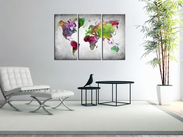 Decorative Pinboard - Diversity of World
