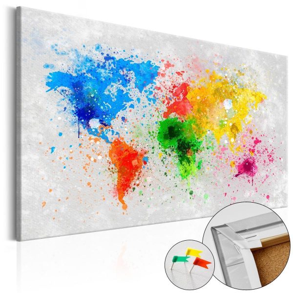 Decorative Pinboard - Expressionism of the World