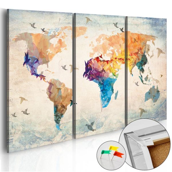 Decorative Pinboard - Free as a bird